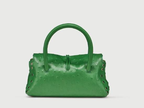 26SS 자넬라토 토트백 0687502230000BABY Z0496 GREEN CORTE DEI GRECI - ZANELLATO
