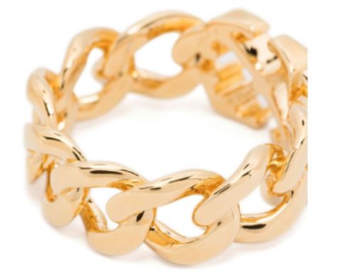 25FW 오프화이트 반지 OWOC11GC99MET0017600 GOLD TONE - OFF WHITE