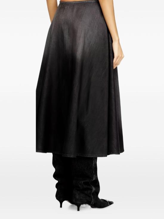 26SS 디젤 미디 스커트 A20376068VM02 Black - DIESEL