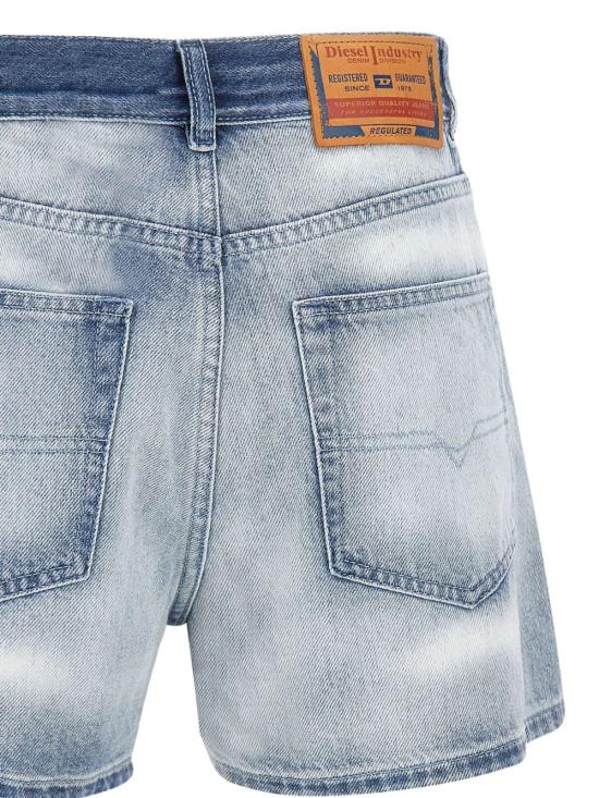 26SS 디젤 숏팬츠 A2383109P2901 Blue - DIESEL