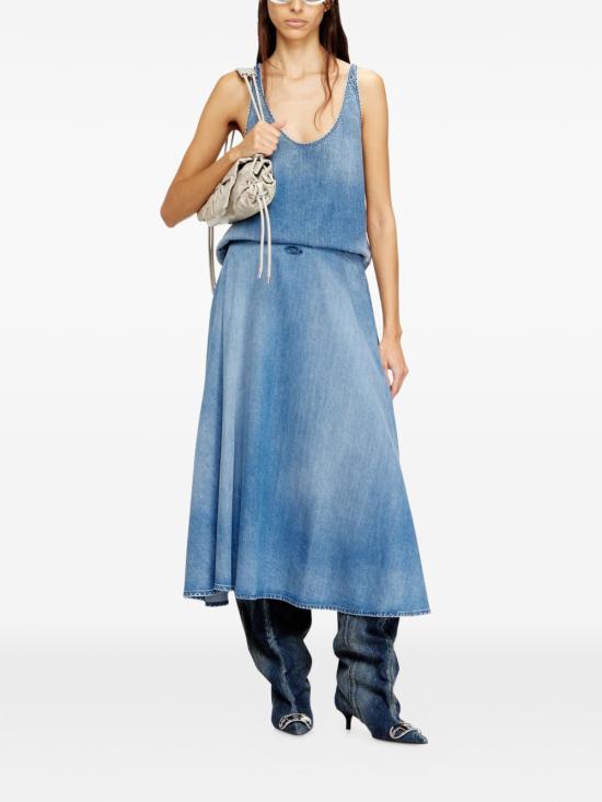 26SS 디젤 DE-ANNIE-S3 스커트 A20376068VY01 Blue - DIESEL