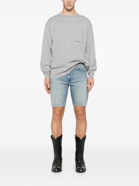 26SS 디젤 D-FIN 오가닉 코튼 슬림 데님 쇼츠 A146210BEBF01 Blue - DIESEL