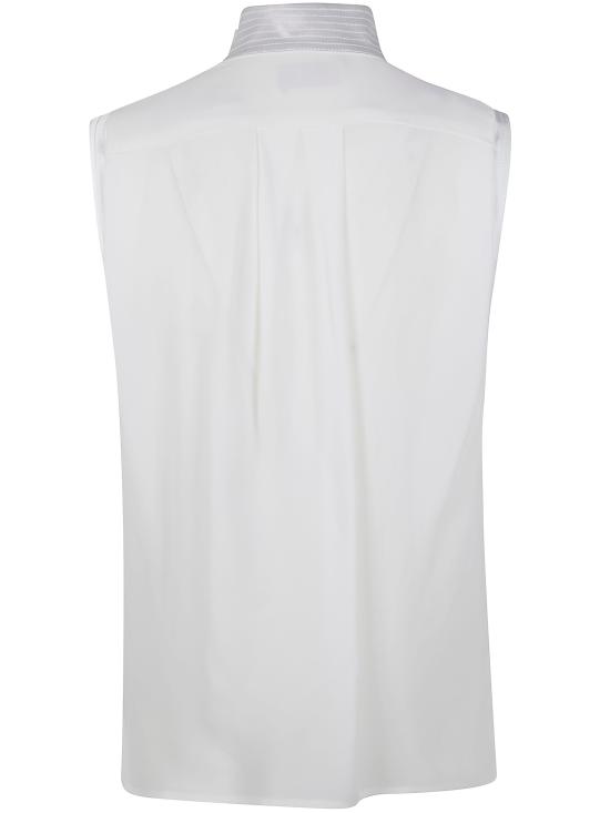 26SS 엘리자베타프랜치 블라우스 CA13461E2360 White - ELISABETTA FRANCHI