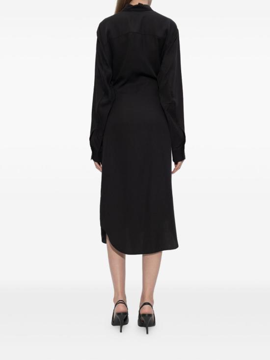 26SS 디젤 D-ILETTA-S1 미디 원피스 A202560JMBP9XX Black - DIESEL