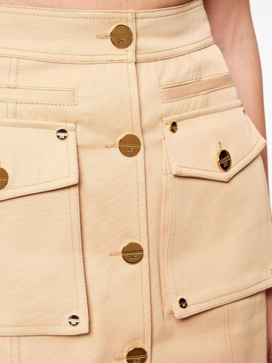 26SS 엘리자베타프랜치 미디 스커트 GO16961E2470 Beige - ELISABETTA FRANCHI