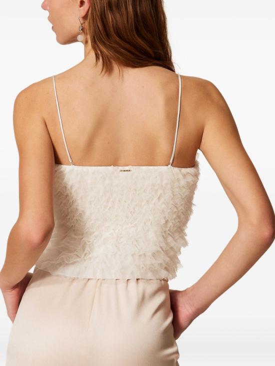 26SS 트윈셋 반팔 티셔츠 261TP2571S2153000381 Off white - TWINSET