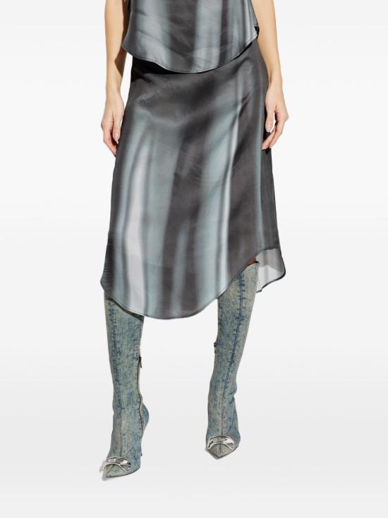 26SS 디젤 미디 스커트 A200720BKBG9XXA Black - DIESEL