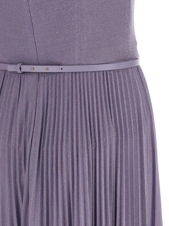 26SS 엘리자베타프랜치 롱 원피스 ABR1661E2EV7 Purple - ELISABETTA FRANCHI