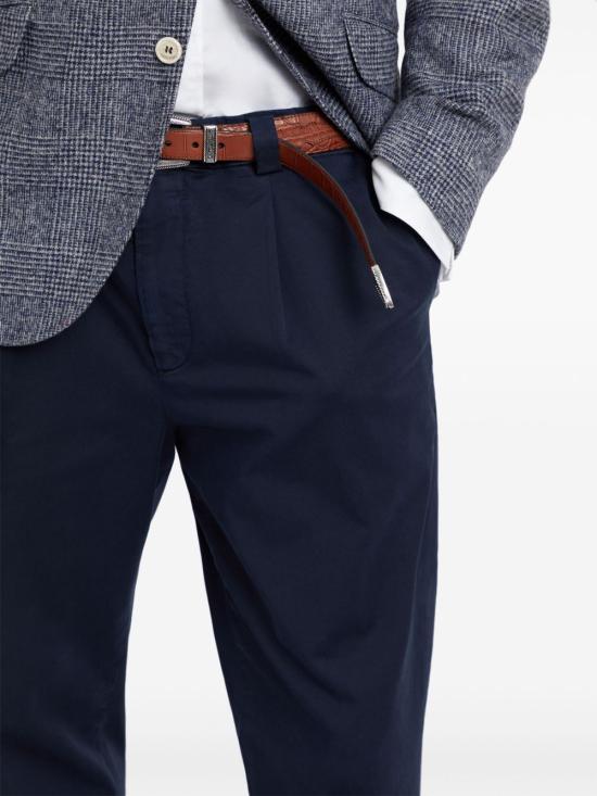 26SS 브루넬로 쿠치넬리 스트레이트 팬츠 M289LE1450C2517 PRUNE - BRUNELLO CUCINELLI