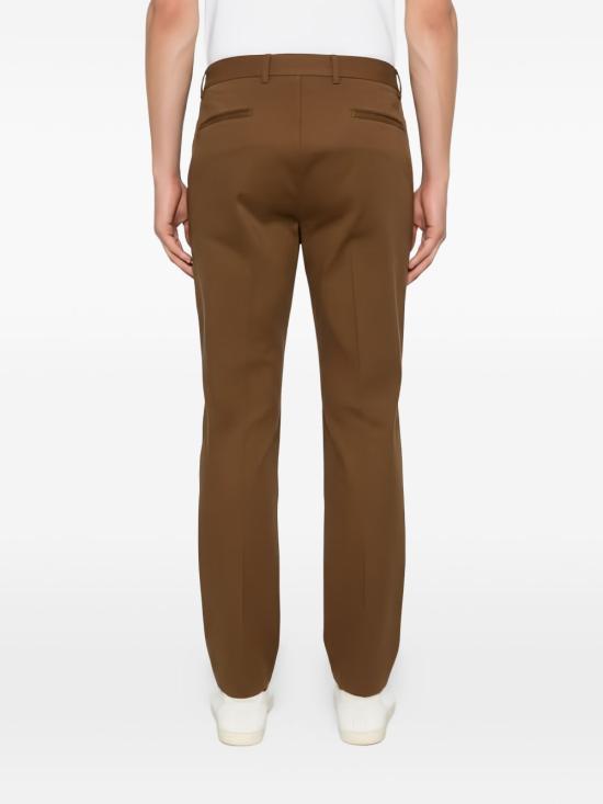 26SS 브루넬로 쿠치넬리 스트레이트 팬츠 M289LE1450C6045 Brown - BRUNELLO CUCINELLI