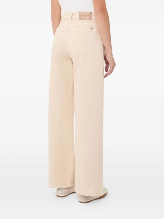 26SS 위켄드막스마라 메디나 코튼 팬츠 2615131051600WKDMEDINA012 Plaster white - WEEKEND MAX MARA