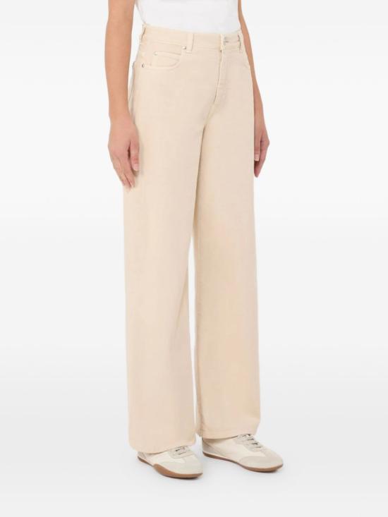 26SS 위켄드막스마라 메디나 코튼 팬츠 2615131051600WKDMEDINA012 Plaster white - WEEKEND MAX MARA