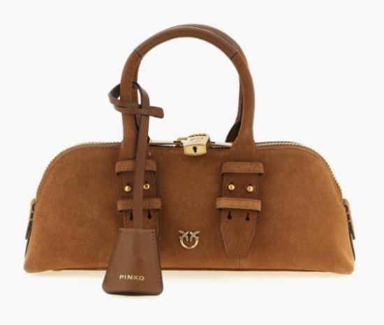 26SS 핑코 토트백 105334A2JHL17Q Brown
