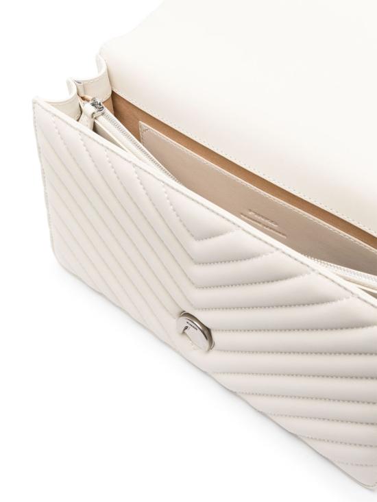 26SS 핑코 토트백 100941A0GKZ14O BIANCO SILVER - PINKO