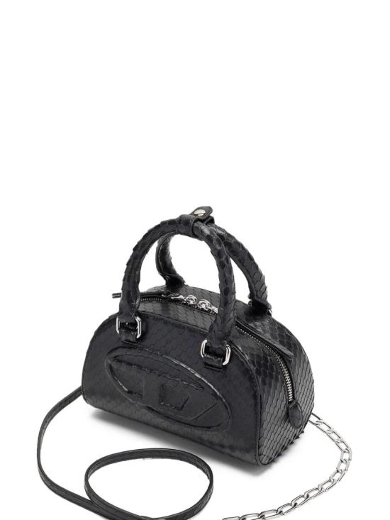 26SS 디젤 1DR 돔 크로스바디 백 X10369P8958T8013 Black - DIESEL