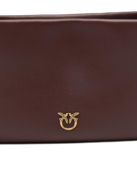 26SS 핑코 토트백 105883A0QOR49Q BURGUNDY ORO - PINKO