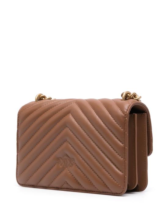 26SS 핑코 숄더백 100074A0GKL17Q MARRONE ORO - PINKO