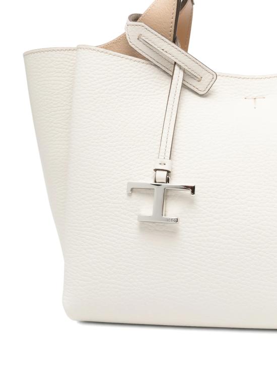 26SS 토즈 미니 토트백 XBWAPAFL100QRI1O92 White - TODS