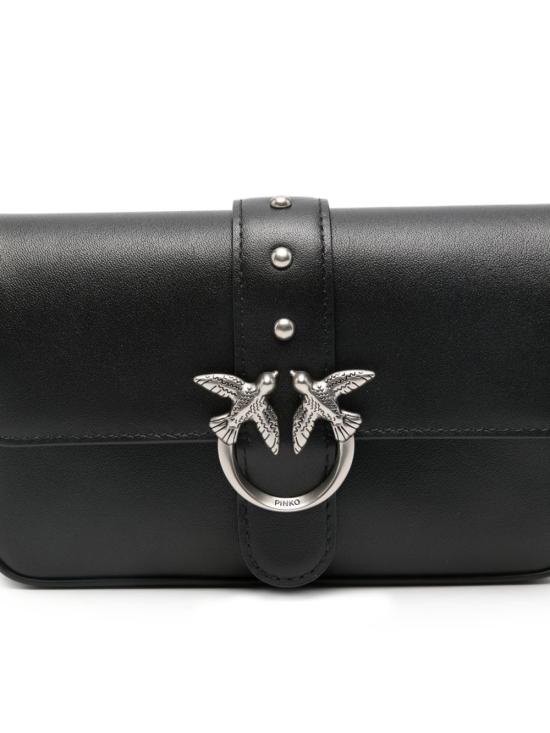 26SS 핑코 토트백 105353A0QOZ99O NERO SILVER - PINKO