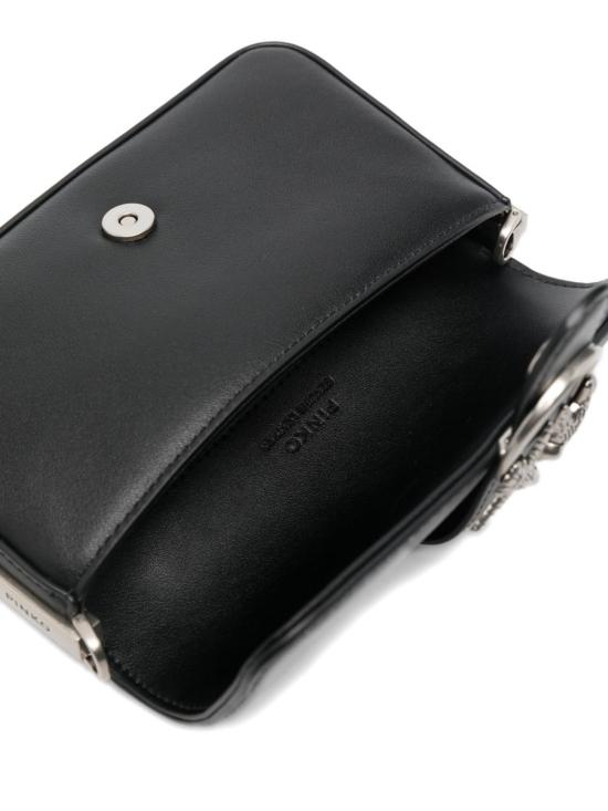 26SS 핑코 토트백 105353A0QOZ99O NERO SILVER - PINKO