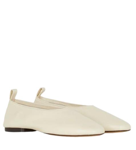 26SS 쉐르 플랫 슈즈 CHA1509BALAECR1524W IVORY - SOEUR