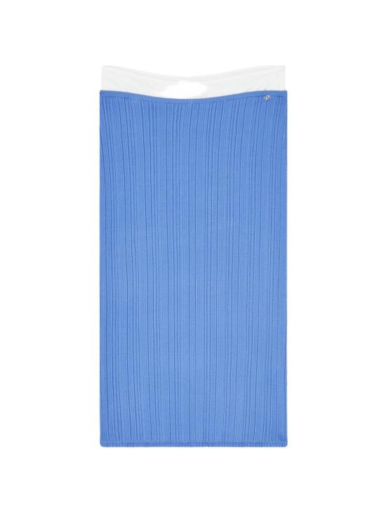 26SS 디젤 M-지니아 리브드 니트 스커트 A208400WICK8LF Blue