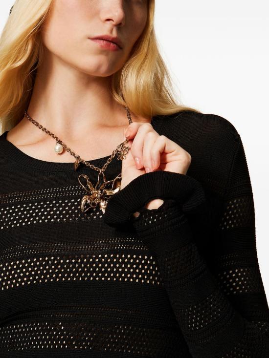 26SS 트윈셋 미디 원피스 261TP3081S2131500006 BLACK - TWINSET