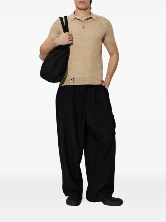 26SS 디젤 폴로 티셔츠 A239070DDBN7FM Beige - DIESEL