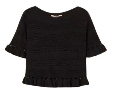 26SS 트윈셋 반팔 티셔츠 261TP3082S2131500006 BLACK