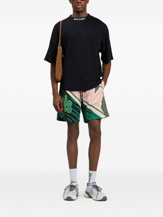 26SS 팜앤젤스 반팔 티셔츠 PMAA10BS26JER0011003 Black - PALM ANGELS