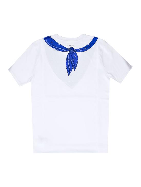 26SS 파로쉬 반팔 티셔츠 D110044COTE 883 FANTASIA BLUETTE - PAROSH