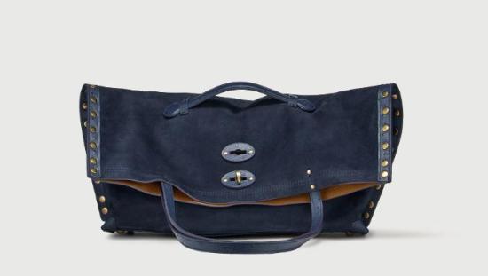 26SS 자넬라토 토트백 0708202270000M Z0505 BLUE SIDERALE - ZANELLATO