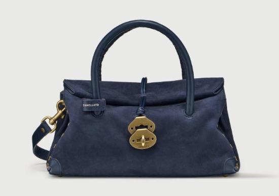 26SS 자넬라토 토트백 0708002270000S Z0505 BLUE SIDERALE