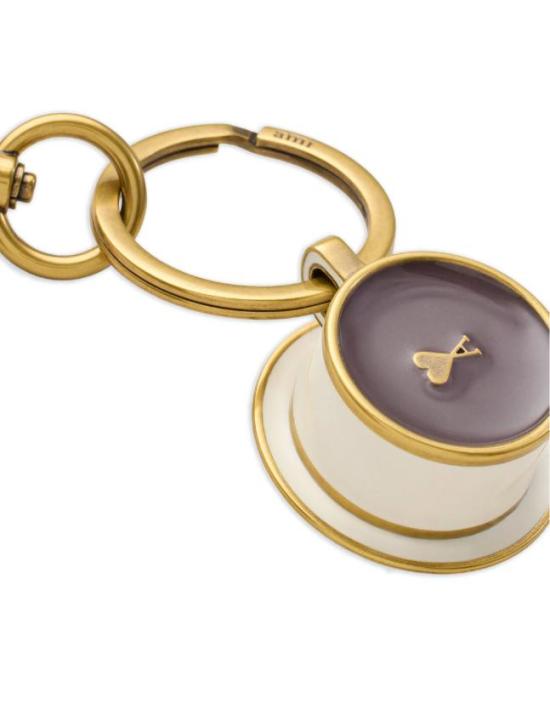 26SS 아미 키링 UKR346HW0014 A140 ECRU MARRON - AMI