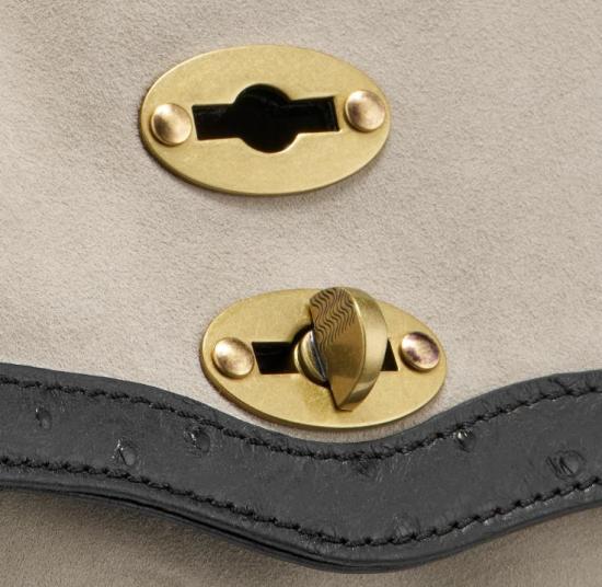 26SS 자넬라토 토트백 0707902270000BABY Z0278 GREY SASSO CORTO - ZANELLATO