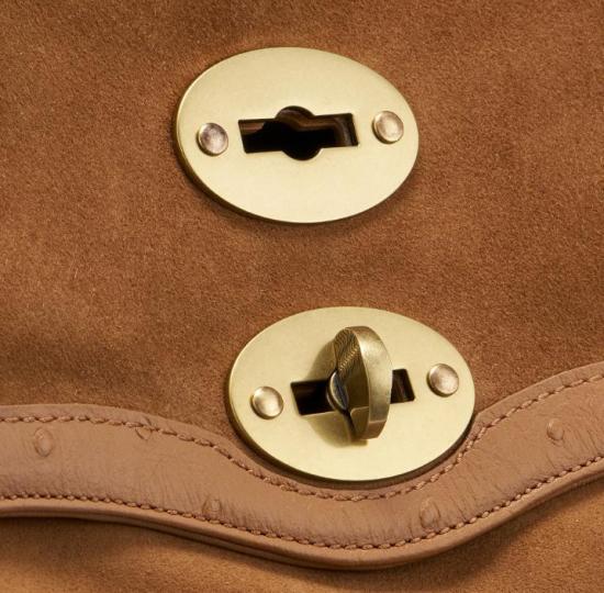 26SS 자넬라토 토트백 0707902270000S Z0248 BROWN DORSODURO - ZANELLATO