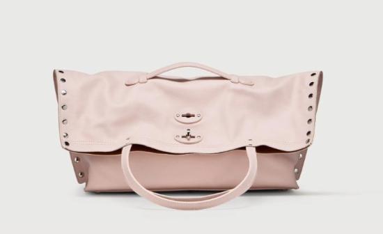 26SS 자넬라토 토트백 0687901910000M Z0899 PINK OSTRICA - ZANELLATO