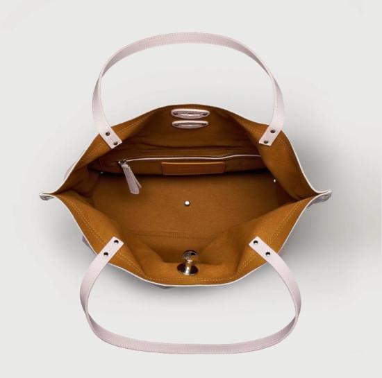 26SS 자넬라토 토트백 0687901910000M Z0899 PINK OSTRICA - ZANELLATO