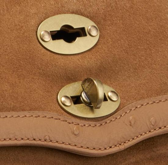 26SS 자넬라토 토트백 0707902270000BABY Z0248 BROWN DORSODURO - ZANELLATO