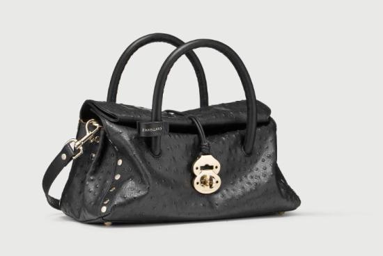 26SS 자넬라토 토트백 0687502230000S Z0001 BLACK CRATERE - ZANELLATO