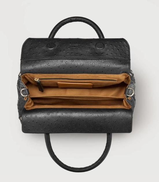 26SS 자넬라토 토트백 0687502230000S Z0001 BLACK CRATERE - ZANELLATO