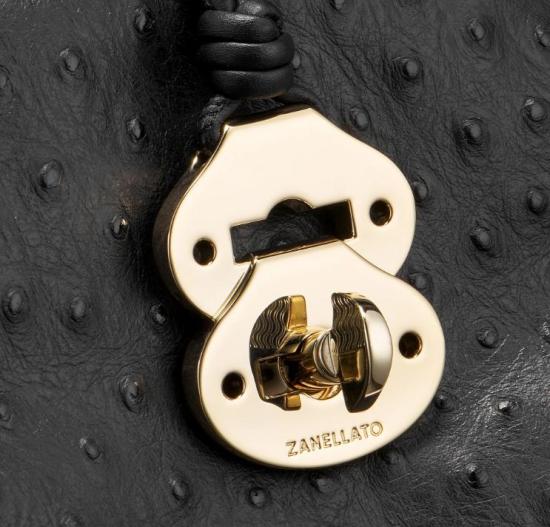 26SS 자넬라토 토트백 0687502230000S Z0001 BLACK CRATERE - ZANELLATO