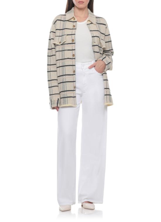 26SS 마더 데님 팬츠 12488 544 THE RERUN ZIPTNN Bianco - MOTHER