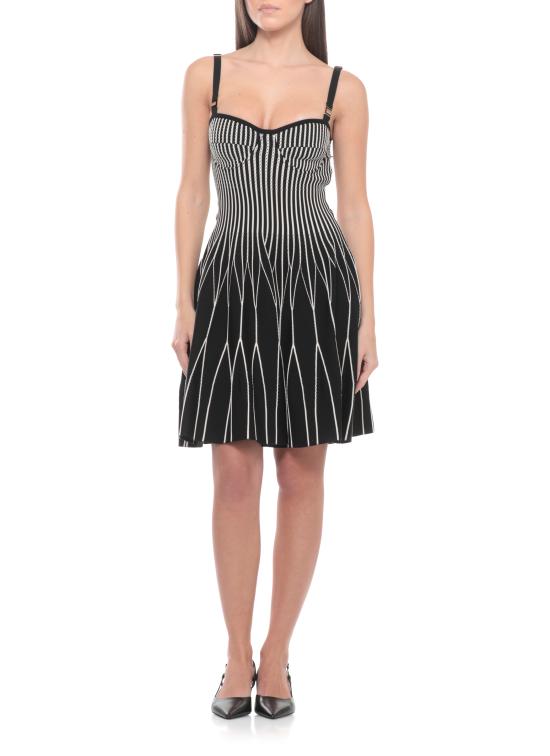 26SS 엘리자베타프랜치 미디 원피스 AM27S62E2 685 Nero - ELISABETTA FRANCHI