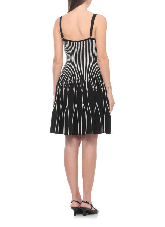 26SS 엘리자베타프랜치 미디 원피스 AM27S62E2 685 Nero - ELISABETTA FRANCHI