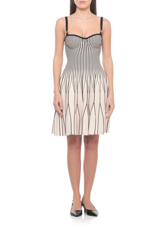 26SS 엘리자베타프랜치 미디 원피스 AM27S62E2 E84 Beige - ELISABETTA FRANCHI