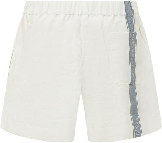 26SS JW앤더슨 숏팬츠 SR0135PG1898614 WHITE - JW ANDERSON