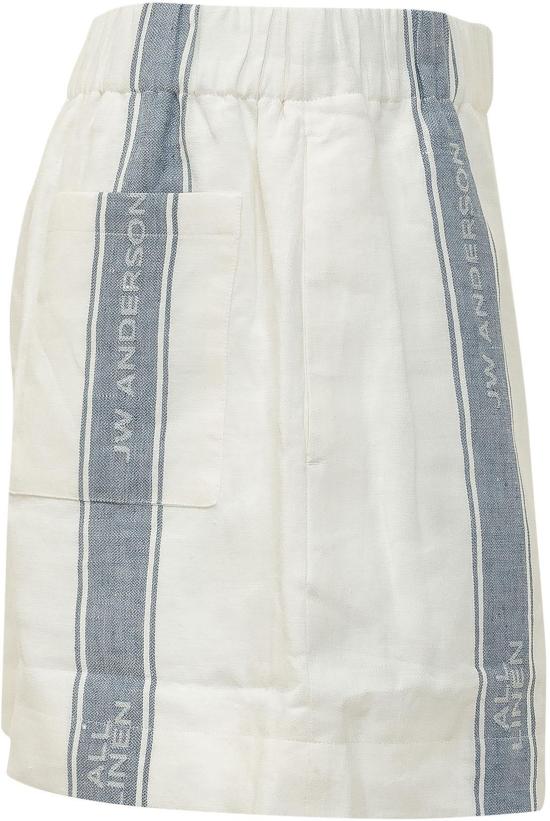 26SS JW앤더슨 숏팬츠 SR0135PG1898614 WHITE - JW ANDERSON
