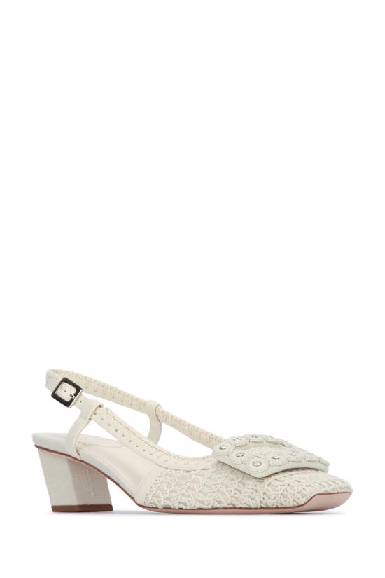 26SS 로저비비에 샌들 RVW00644810V85 1P36 B018BIANCOMARMOC019CIREB010STUCCO - ROGER VIVIER