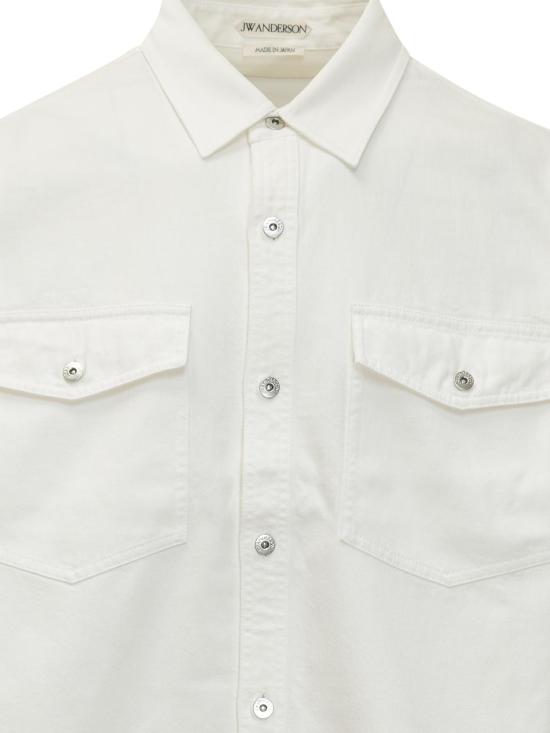26SS JW앤더슨 셔츠 DS0011PG1856001 WHITE - JW ANDERSON